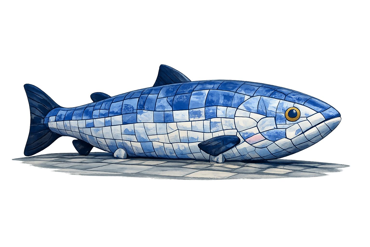 The Big Fish sculpture in Belfast